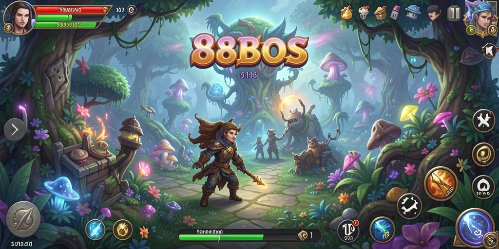 Gameplay mendebarkan dalam dunia petualangan yang indah.